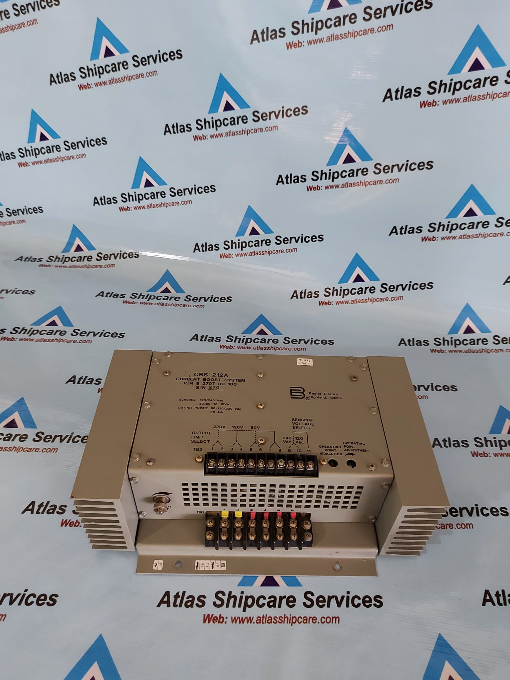 BASLER CBS 212A CURRENT BOOST SYSTEM